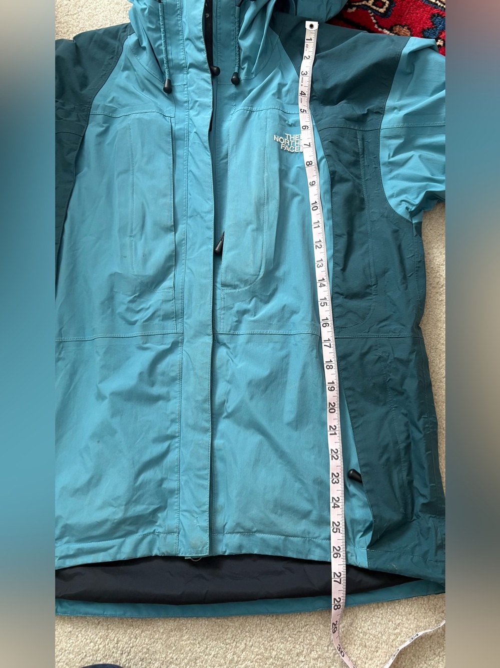 The North Face Women's Summit Series Teal Waterproof Jacket